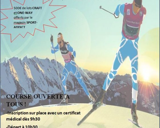 Course de ski de fond la Valentine 18/02/2018